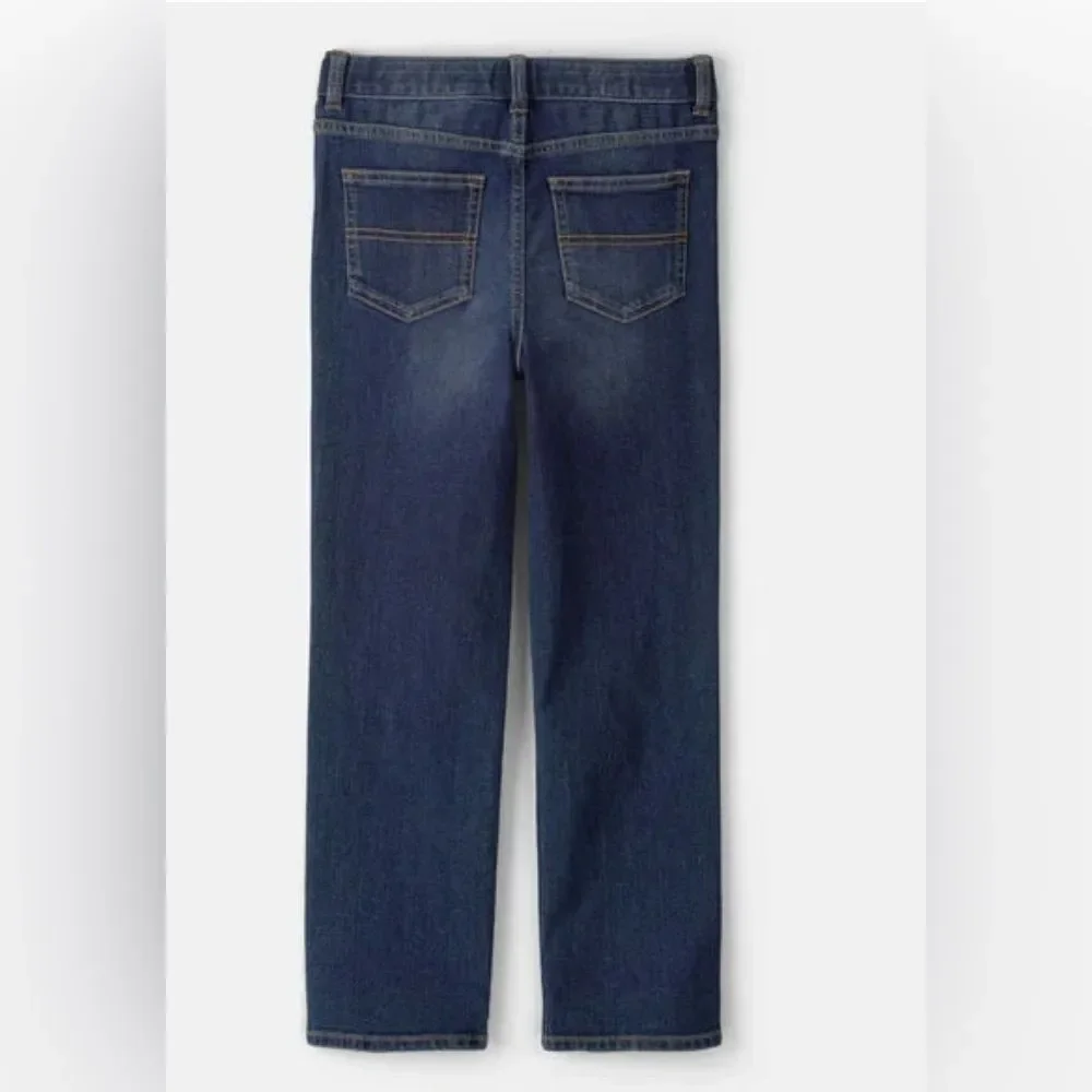 Oshkosh B’gosh Dark Wash Relaxed-Fit Classic Jeans Boys Blue 14R NWT